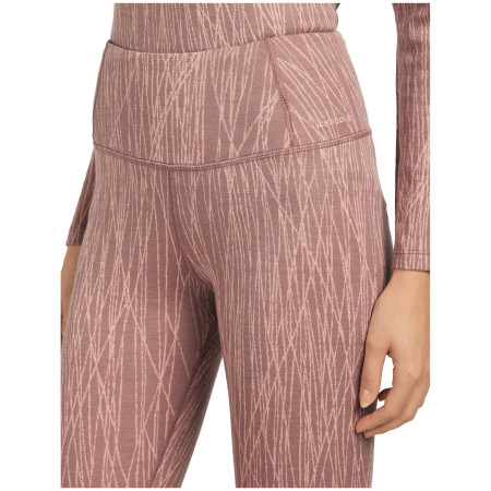 Leggings femmes Icebreaker Women Merino 260 Tech Vertex High Rise Leggings Delta Lines AOP