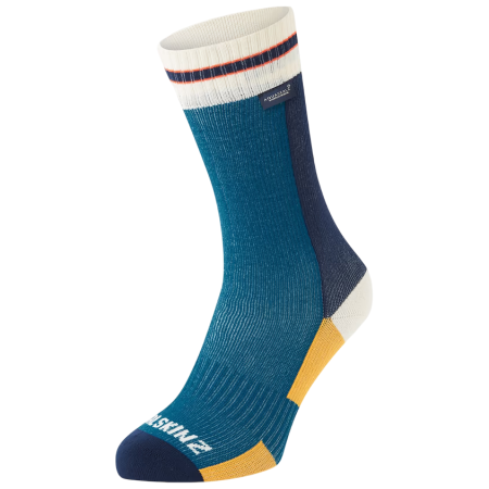 Chaussettes imperméables SealSkinz Billockby bleu Blue