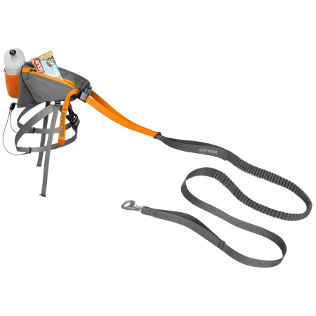 Harnais pour chien Ruffwear Omnijore Joring System orange Orange Poppy