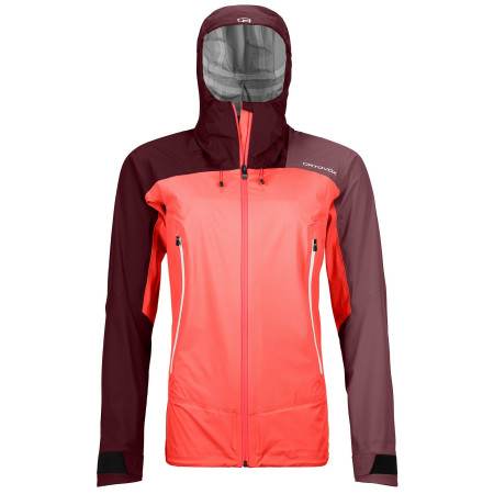 Veste femme Ortovox W's Westalpen 3L Light Jacket rouge Coral