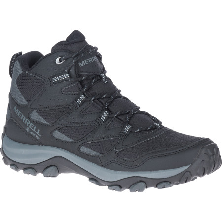 Chaussures randonnée homme Merrell West Rim Sport Mid Gtx vert Black