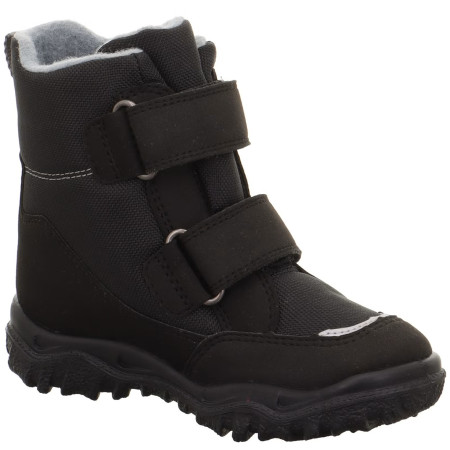 Bottes d'hiver enfant Superfit Husky Schwarz/Hellgrau