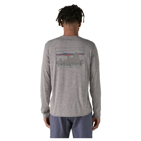 T-shirt homme Patagonia M's L/S Cap Cool Daily Graphic Shirt