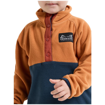 Sweatshirt enfant Didriksons Monte Kids Half Bu 6 Almond Tree
