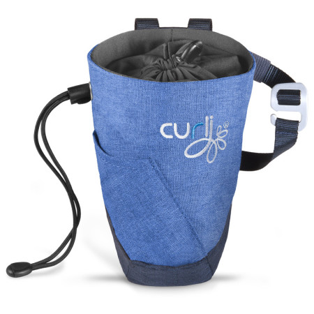 Sac à friandises Curli Treatbag V2 bleu Blue