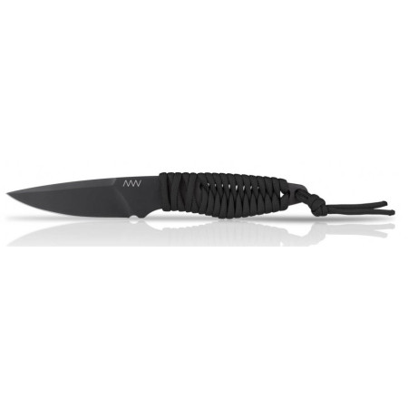 Couteau Acta non verba P100 Dlc/Plain edge vert Black/Black