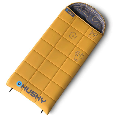 Sac de couchage enfant Husky Gizmo Kids brun mustard