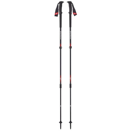 Bâtons randonnée Black Diamond Trail Pro noir / rouge FireRed