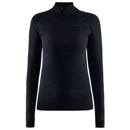 T-shirt fonctionnel femme Craft Core Dry Active Comfort Zip vert Black