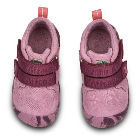 Chaussures enfant Affenzahn Prewalker Low Boot Leather Talky - Otter