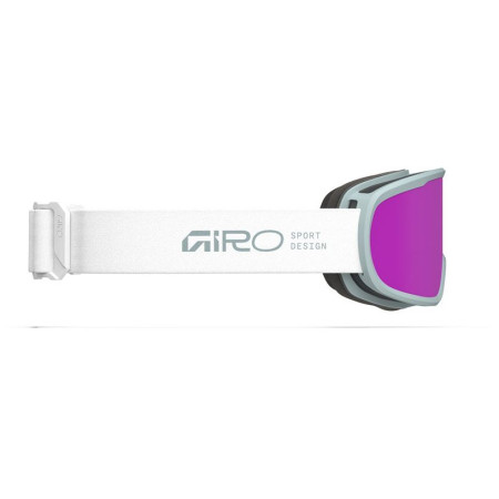 Masques ski Giro Roam White/Silver Stacked-Amber Pink/Yellow (2skla)