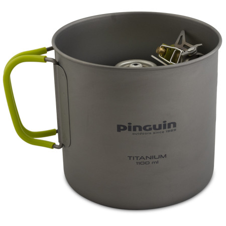 Pot en titane Pinguin Mug Titan 1100 ml