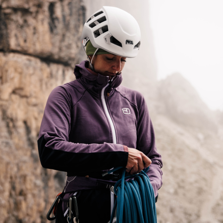 Veste femme Ortovox Fleece Rib Hoody W