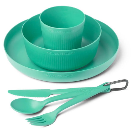 Ensemble vaisselle Sea to Summit Camp Dinnerware Set - 6 pcs vert Cabbage