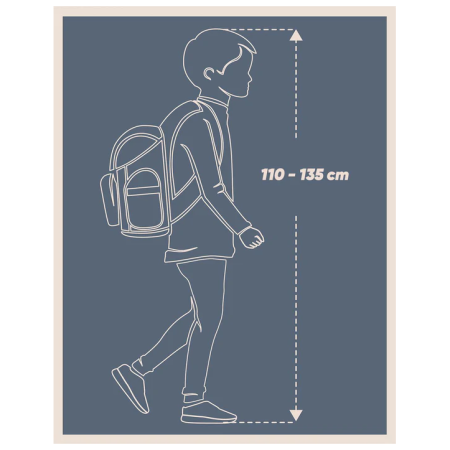 Sac à dos écolier Baagl Zippy