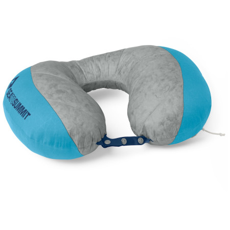 Coussin voyage Sea to Summit Aeros Down Travel Pillow Regular bleu / gris Blue Atoll