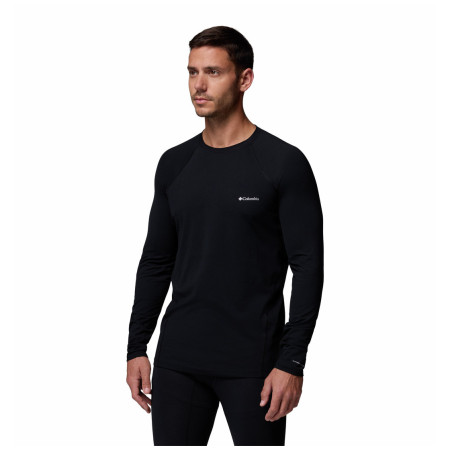 T-shirt fonctionnel homme Columbia Midweight Stretch Long Sleeve Top noir Black