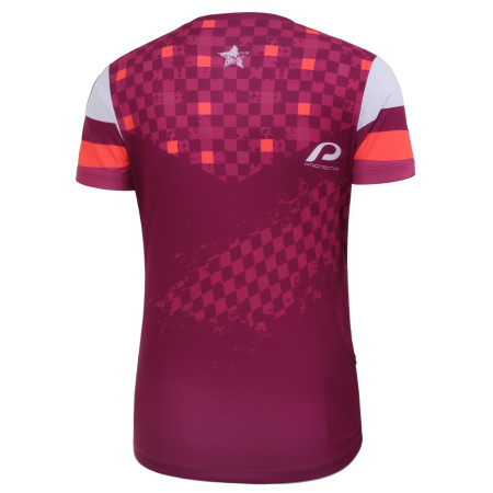Maillot vélo femme Protective 125012-630 P-Red Sun