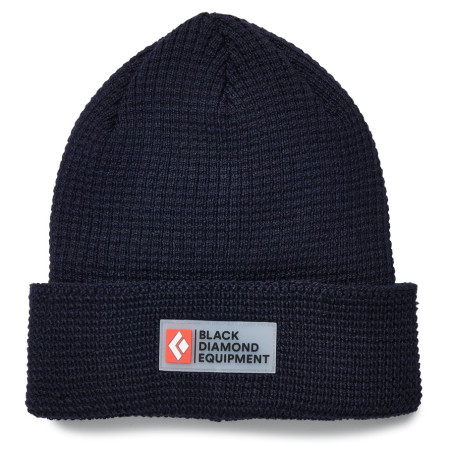 Bonnet d'hiver Black Diamond Double Waffle Beanie bleue Indigo