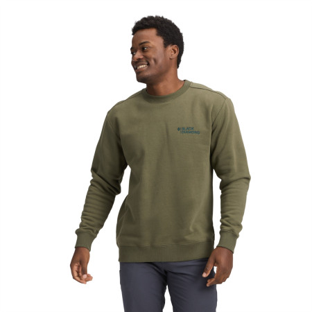 Sweat-shirt homme Black Diamond M Mini Stacked Crewneck