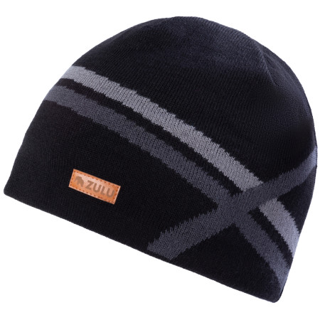 Bonnet homme Zulu Qulio noir / gris Black/Grey