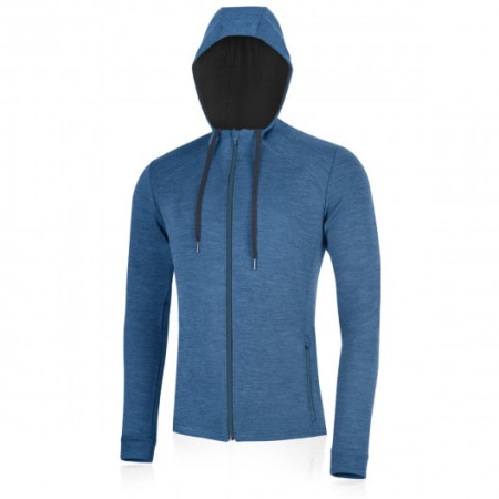 Sweat-shirt homme Lasting Karmin bleue