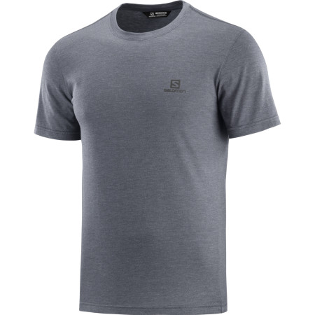 T-shirt homme Salomon Explore Blend Ss Tee M girs DarkGray