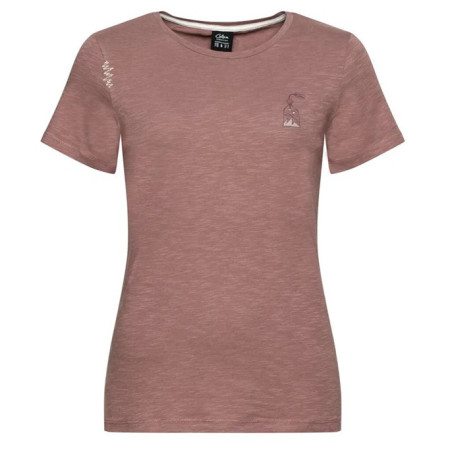T-shirt femme Chillaz Valencia Tea Up bordeau Wine