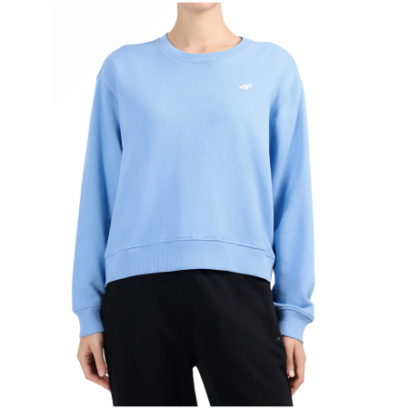 Sweat-shirt femme 4F Sweatshirt F2672 bleu Denim