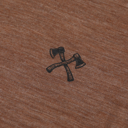 T-shirt homme Zulu Merino Timber 160 Short Comfy