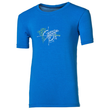 T-shirt fonctionnel enfant Progress Uno World bleue