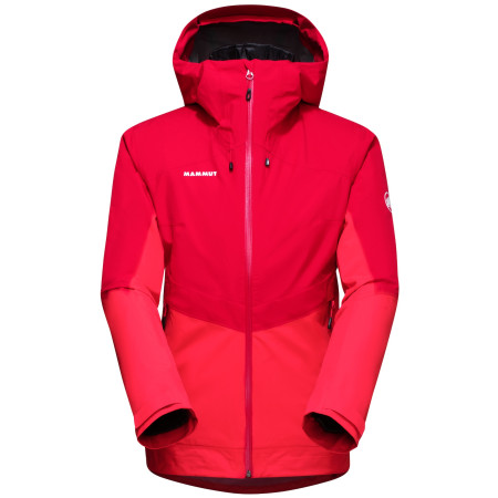 Veste femme Mammut Convey 3 in 1 HS hooded Jacket Women rose / noir SunsetBlack