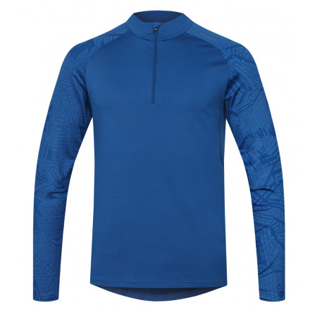 T-shirt fonctionnel homme Husky Winter Triko Dl Zip - M bleue
