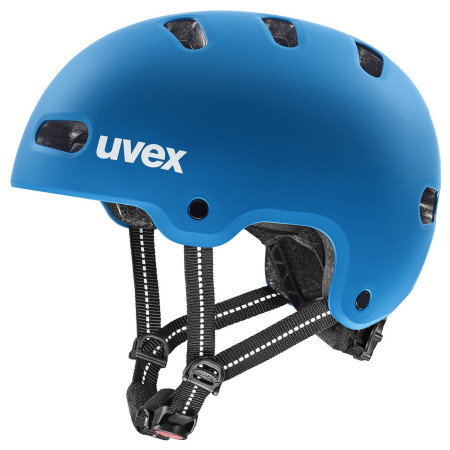 Casque vélo enfant Uvex Kid 4 bleu bubble blue matt