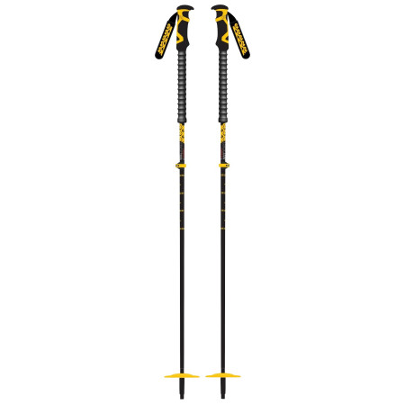 Bâtons de ski alpin K2 Lockjaw Carbon Plus noir / jaune Black