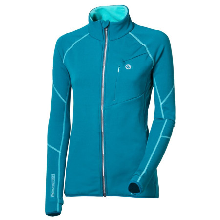 Veste polaire fonctionnelle femme Progress Tramontana bleue modrozelená