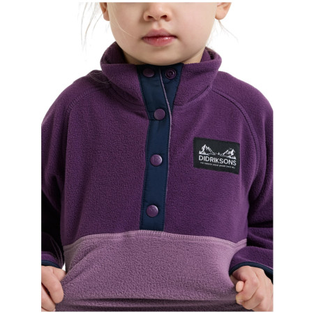 Sweatshirt enfant Didriksons Monte Kids Half Bu 6 Northen Purple