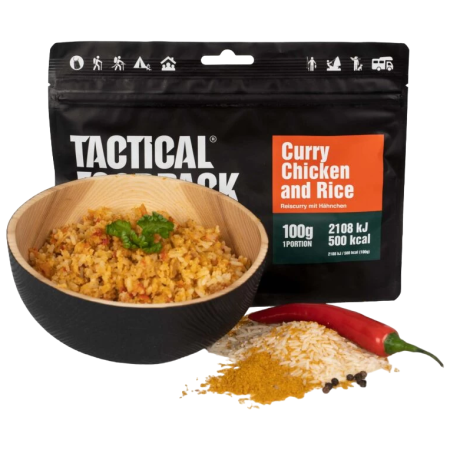 Repas déshydraté Tactical Foodpack Curry Chicken and Rice