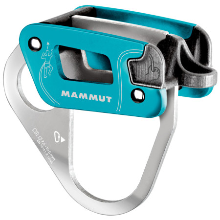 Assureur Mammut Bionic Alpine Belay bleu / gris Aqua/Graphite