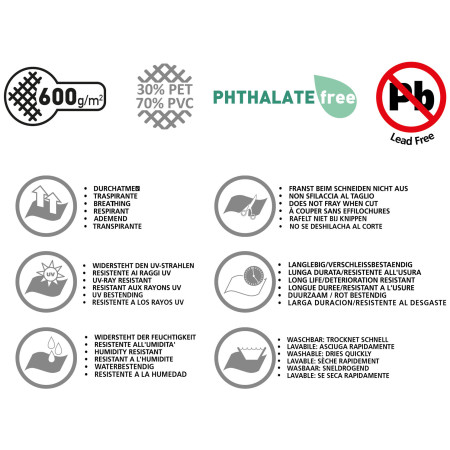 Tapis Brunner Kinetic 600 - 300x400 cm