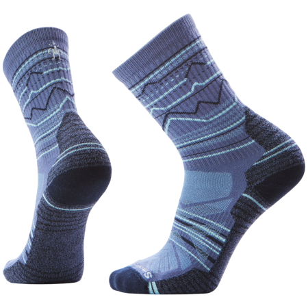 Chaussettes Smartwool Hike Light Cushion Mountain Range Crew bleu NIGHTFALL BLUE