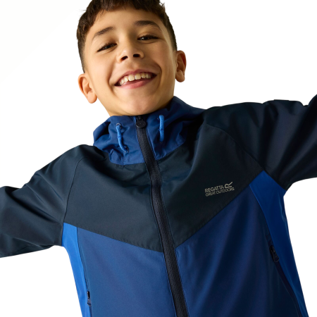Veste enfant Regatta Hanleigh Aviator Blue/Navy