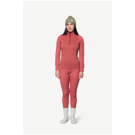 T-shirt fonctionnel femme Devold Duo Active Merino 205 Z.Neck