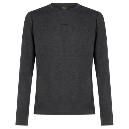 T-shirt fonctionnel homme Icebreaker Men 200 MerinoFine Ace LS Crewe gris Jet Hthr-011