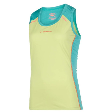 Top femme La Sportiva Tracer Tank W green Green Banana/Lagoon