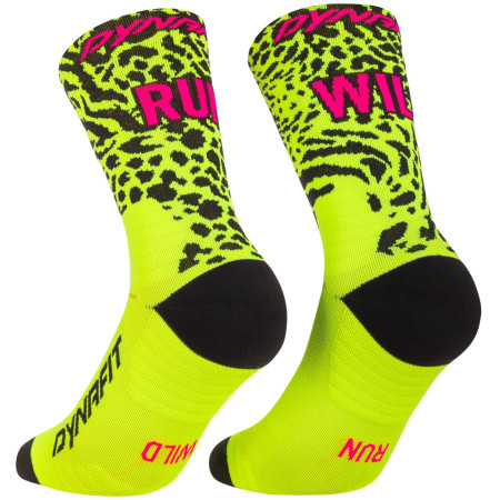 Chaussettes Dynafit Run Wild Crew Sk jaune ultra yellow/0910