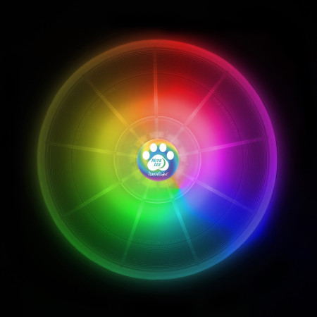 Jouet pour chien Nite Ize Flashflight® Dog Discuit™ LED Flying Disc