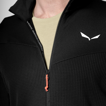 Sweatshirt fonctionnel homme Salewa Puez Waffle Hyb Pl Jacket M