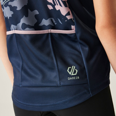 Maillot cyclisme enfant Dare 2b Dynamite Jersey Nvy Graffiti