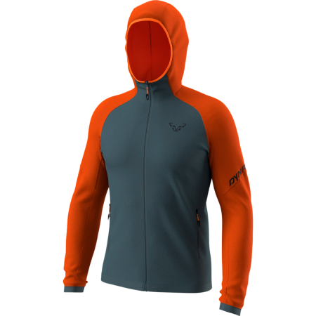 Sweat-shirt homme Dynafit Radical Ptc Hooded Jkt M orange 4881 - alabama/0720